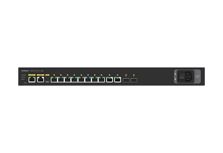 Netgear | 8x1G PoE+ 125W 2x1G and 2xSFP Managed Switch (GSM4212P)