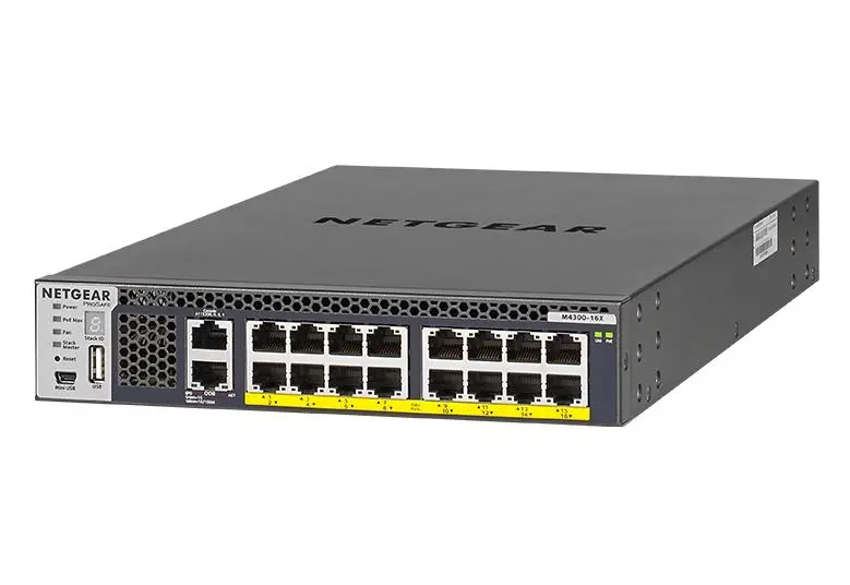 Netgear | 16x Multi-Gig, PoE+ (600W) Managed Switch (XSM4316PB)