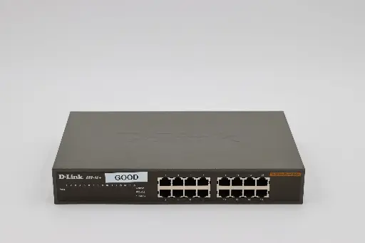D-Link | 16-Port Gigabit Unmanaged Desktop Switch (DGS-1016D)