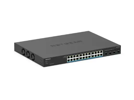 Netgear | 24-Port Multi-Gigabit (2.5G) Ethernet Ultra60 PoE++ Smart Switch with 4 SFP+ Ports (MS324TXUP)