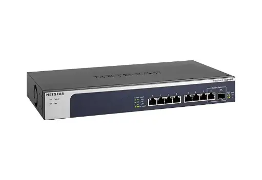Netgear | 8-port, 5-speed Unmanaged Switch 10-Gigabit/Multi-Gigabit (XS508M)