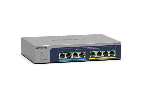 Netgear | 8-port Multi-Gigabit (2.5G) Ethernet Ultra 60 PoE++ Easy Smart Managed Switch (MS108EUP)
