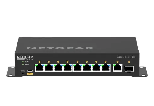 Netgear | 8x1G PoE+ 110W 1x1G and 1xSFP Managed Switch (GSM4210PD)