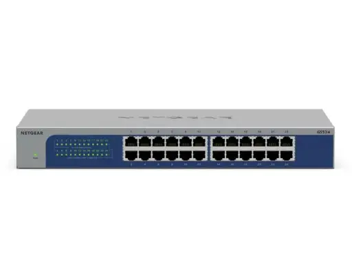 Netgear | 24-Port Gigabit Ethernet Unmanaged Switch (GS524-300NES)